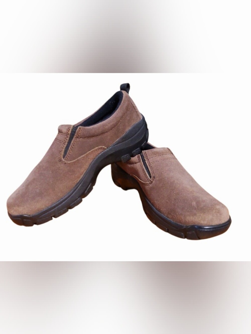 RedHead Suede Moc Slip Om SHOES Womens 7M